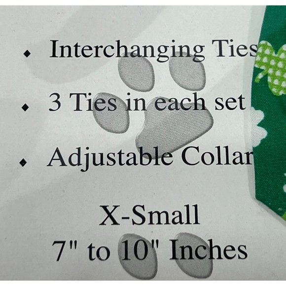 Doggie Design - Pets Interchangeable - Springtime Holiday Tie And Collar Set - X - Picture 2 of 5